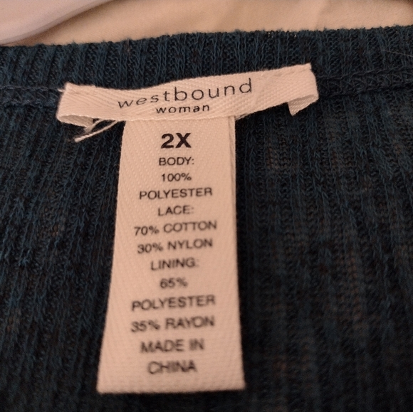 Sweater with lace - Picture 4 of 4